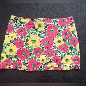 Lily pulitzer mini skirt
